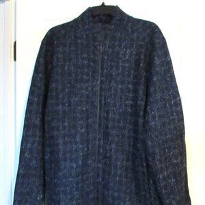 GOOD MAN BRAND Beautiful Full Double Zip Wool Jacket or Coat Size XL  Excellent